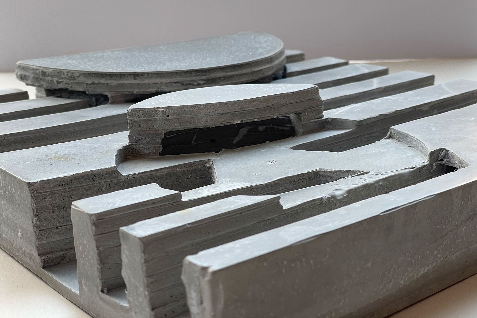 CONCRETE SLAB LIGHT STUDY