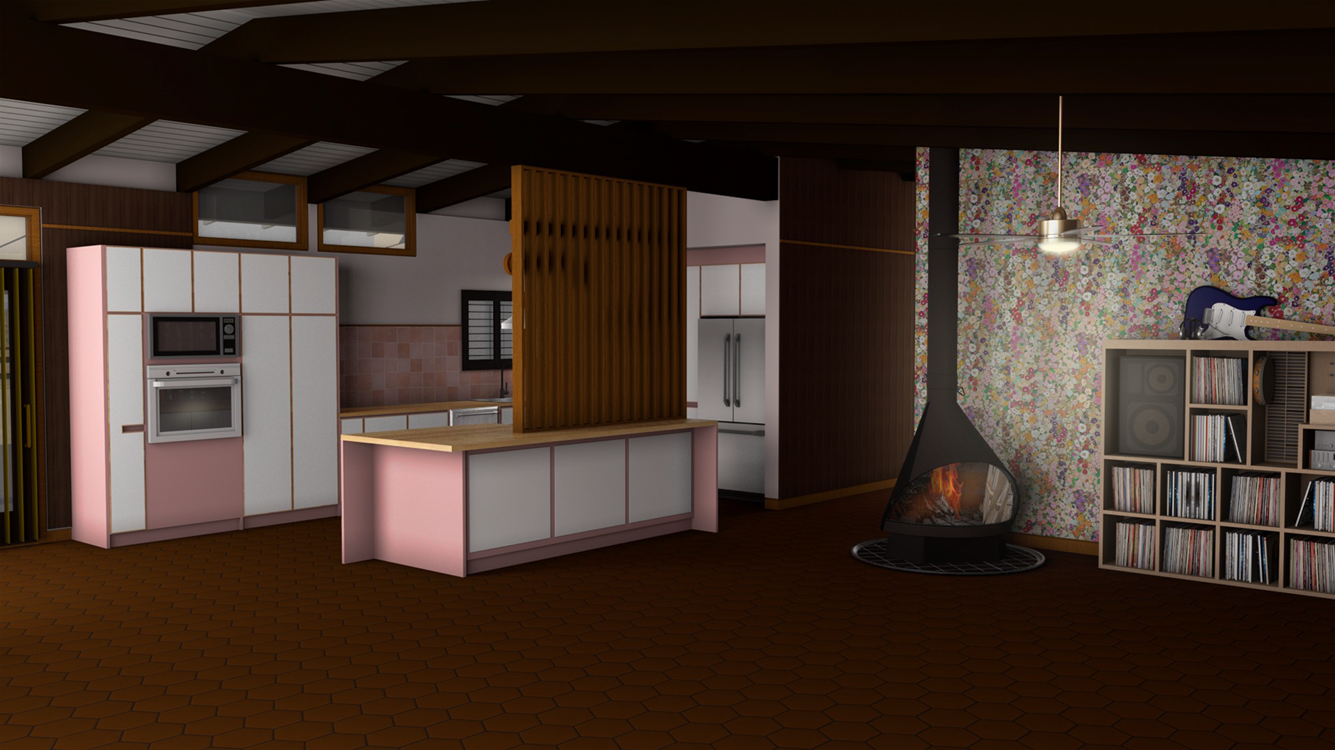 THE BOROUGHS S1 - RENNE'S HOUSE, LIVING ROOM