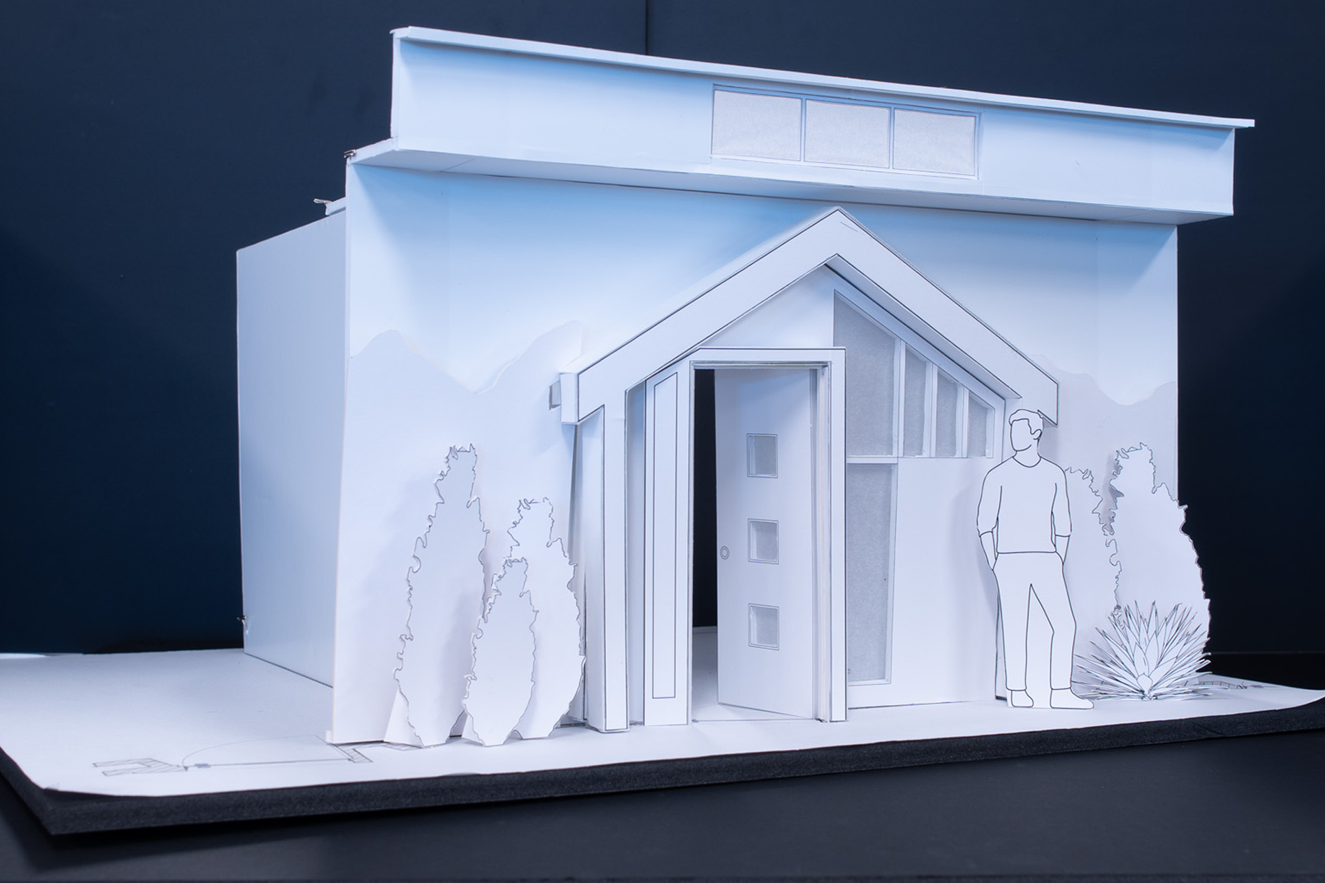 THE BOROUGHS S1 - THE MANOR BEDROOM ENTRANCE FOAMCORE MODEL