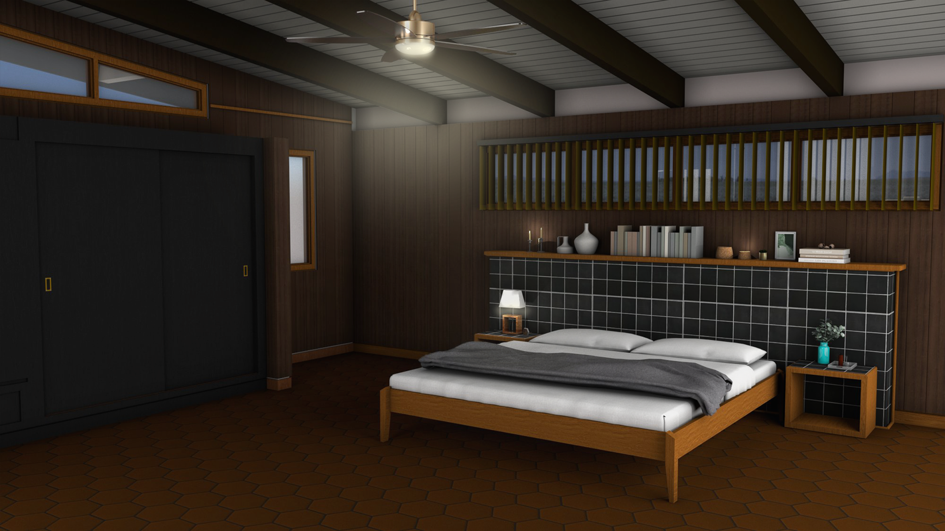 THE BOROUGHS S1 - RENNE'S HOUSE, BEDROOM